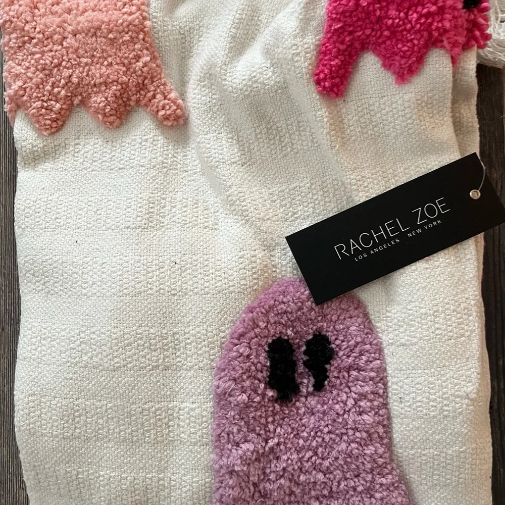 Rachel Zoe Halloween Blanket throws! Ghosts, Pumpkins, pastels! Brand New!